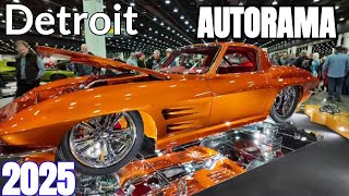 DETROIT AUTORAMA 2025 Car Show see the Top Cars, Trucks and Motorcycles