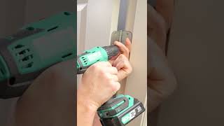 Miracle Fix for a Rubbing Door #diy #carpentry #construction