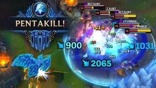20 Minutes BEST PENTA LoL MONTAGE #495