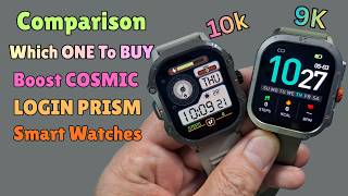 Comparison Boost Cosmic & LOGIN Prism Smart watches #login #cosmic #prism #smartwatch #comparison