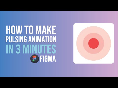 How to make Radio Wave/Pulsing Animation in Figma | 3 Minutes Figma Tutorial