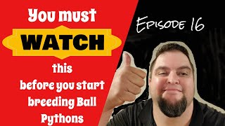 Mistakes that Ball python breeders make when starting out. Even me!