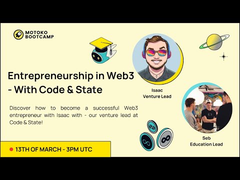 Entrepreneurship in Web3 (with Isaac from Code & State)