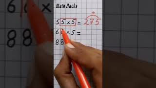 Math Hacks #tiktok #viral #shorts #youtubeshorts #shortvideo #mathhacks #mathtricks
