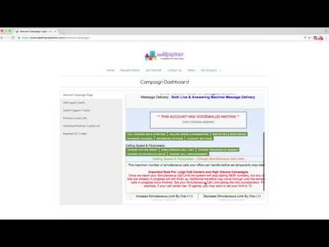 Calling Speed and Parameters