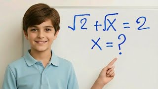 How to Solve Radical Equations: Finding X Germany Math's Olympiad Question #maths 
