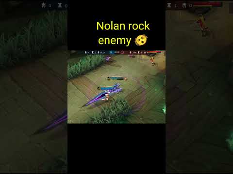 Nolan rock enemy shock #nextclass #mobilelegends #mlbb