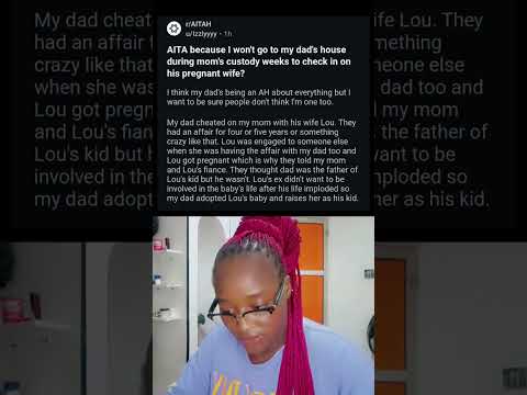 AITAH For Refusing To Check In On Dad's Pregnant Wife? #foryou #recommendation #shortsfeed #aitah
