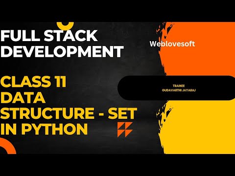 Class 11 Data Structure - SET in Python