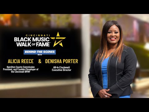 Behind the Scenes with Commission President Alicia Reece | #CincinnatiBlackMusicWalkofFame