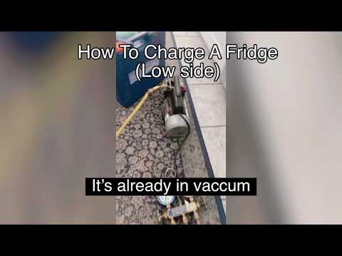 How To Charge A Refrigerator (Low side)