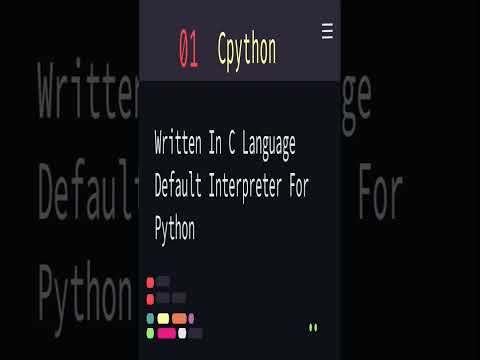 #shortvideo Types Of Python Interpreter #technology #python #viral  #pythonprogramming