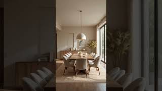 Modern Dining Ideas ✨ #home #dining #diningroom #homedecor #homedesign #diningroominterior #fyp