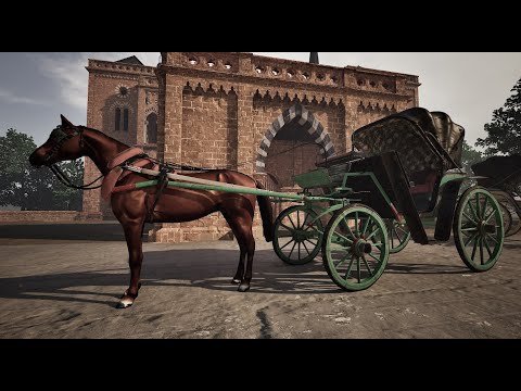 Karachi Local Horse Carrige Unrealengine5.5