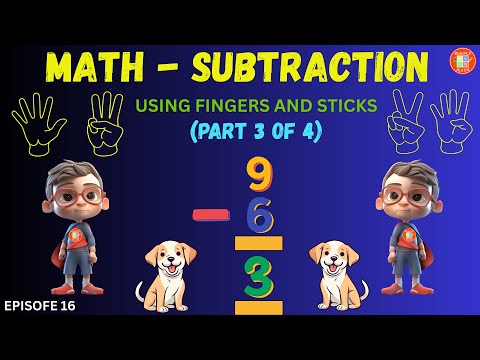 Learn Subtraction with Fingers | Easy Math for Kids #education #easylearning