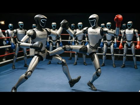 Unitree NEW G1 is Absolutely OUTSTANDING! First Real Robot Boxing Match