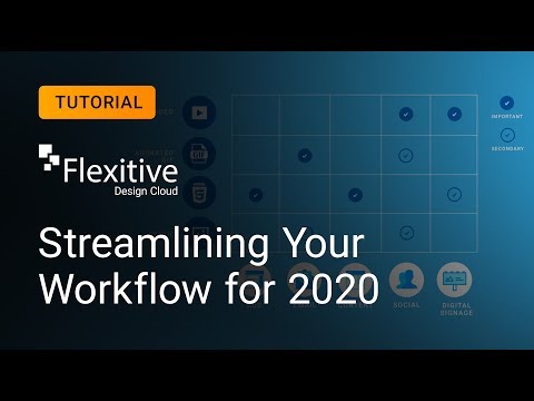 Streamlining Your Workflow for 2020 (Webinar - September 18th 2019)