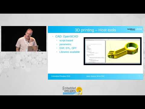 CNC and 3D printing: open source all the way! (Jean Pihet, New Old Bits)