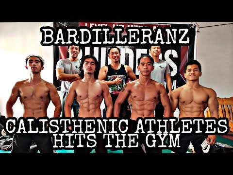 CALISTHENIC ATHLETES HITS THE GYM | WHOLE GANG WORKOUT