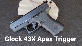 Glock 43X Apex Trigger Upgrade