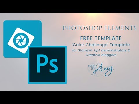 'Color Challenge' template (Photoshop Elements)