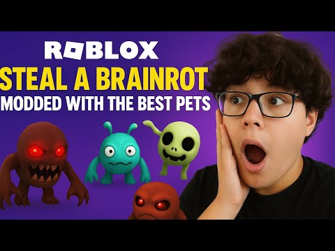 PLAYING STEAL A BRAINROT MODDED #viralvideo #roblox #stealabrainrot #watchnow #foryoupage 