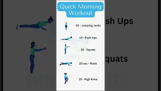 Quick Morning Workout to Get in Shape || Subah ki Simple Exercise 🏋️‍♀️💪