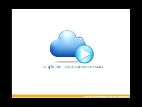 LinqTo.me - Cloud Bookmarks and Notes