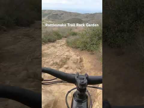 Rattlesnake Trail Laguna Beach [rock garden section] #specialized #mtbtrails #socalmtb #mountainbike