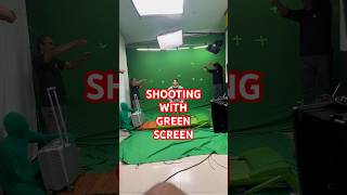 How we changed the green screen background after shooting day #filmmaking #greenscreen