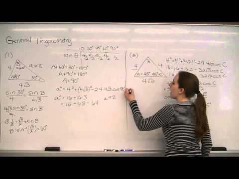 Law of Sines Examples