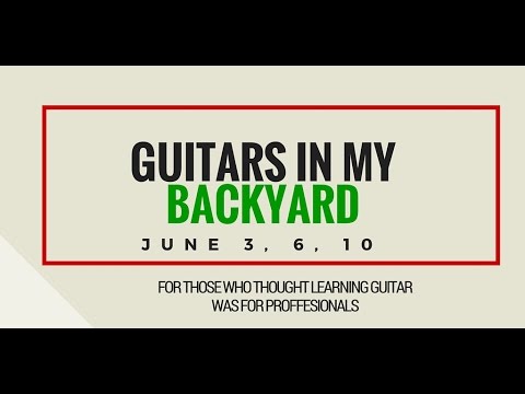 Guitars In My Backyard
