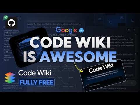 Google CodeWiki 🔥 : AI Tool for Documentation, Code Understanding & Architecture Visualization 🤯
