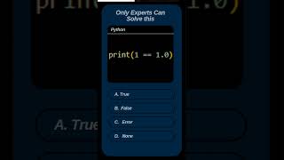 Only Coding Masters Can Solve This! 🔥 Write Your Answer in the Comments! python exercise #shorts