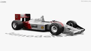 McLaren-Honda MP4/4 1991 3D model by 3DModels.org