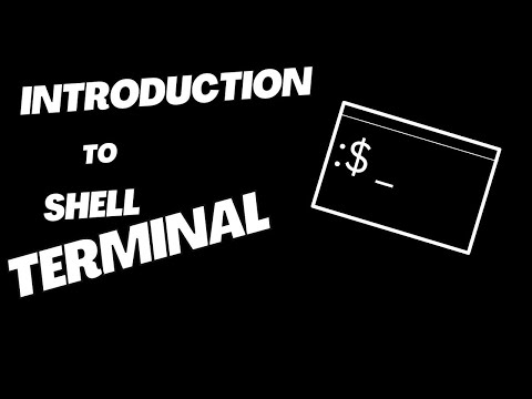 Shell terminal (Linux) introduction for beginners | Shell Terminal Tutorials (part 1)