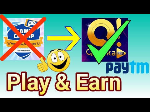 New play game and earn money app||game champ ka bap||qureka pro new earning app
