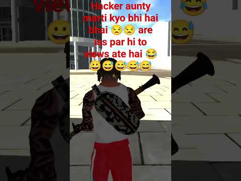 HAcker aunty in Indian bikes 3d # short # shorts