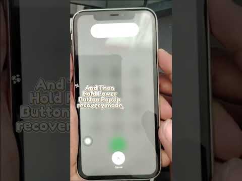 iphone 11 RECOVERY MODE flash Using itunes #apple #ios18feature #iphone16promax #iphone11 #tech #frp