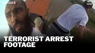 Footage shows arrest of two men convicted of PLOTTING TERRORIST ATTACK on Jewish people