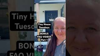 Tiny House Tuesdays: BONUS FAQ VIDEOS Part 1 🏡 #tinyhouse #tinyliving #diyhouse #smallspaceliving