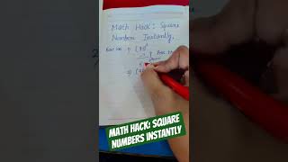 Square of any number#mathshortcut#maths#vedicmaths#shorts#trending#viral#education#govtexams