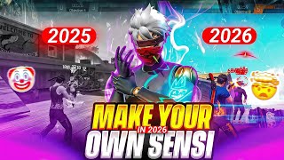 BEST SENSI OF 2026 🥵😈 | MAKE YOUR 🫵 OWN SENSITIVITY 💯 IN FREE FIRE🔥 | ULTRA 111 