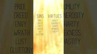 The Spiritual Antidotes: Virtues Against the Seven Deadly Sins #eternalphilosophies #bible #jesus