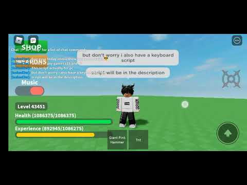 Backflip n front flip script 🙈🙈 roblox mobile Arceus x