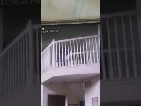 Burglar came to our house video taken by nest camera