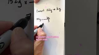 How to convert units like a rock star instead of like an 8th grader