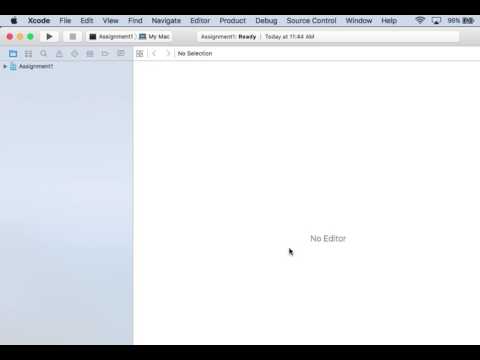 XCode Getting Started C++