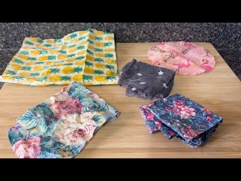 DIY Reusable Beeswax Wraps