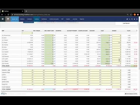 3.  Cashup Arch Accounting